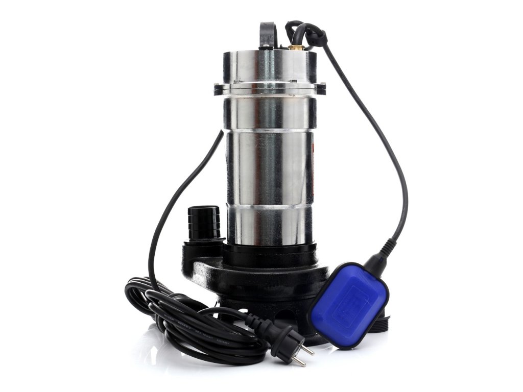 220961 ponorne cerpadlo na spinavou vodu s drticem a plovakem tagred ta506 750 w