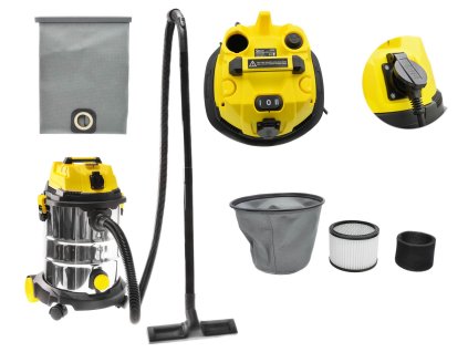 209654 prumyslovy vysavac 25l s oklepem filtru g81086