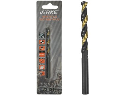 234501 vrtak do kovu hss s titanovym povlakem 7 mm verke v39312