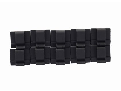 247092 sada uchytek klipsu organizeru na kabely 10 ks 5 mm kd10085