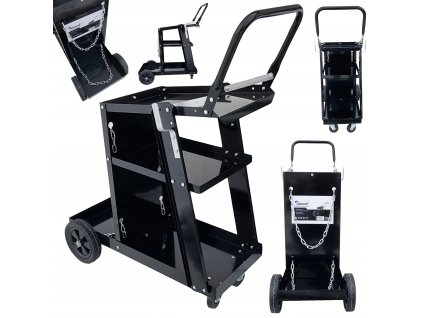 WOZEK SPAWALNICZY DO SPAWAREK MIG MAG MMA TIG z polka na butle STABILNY