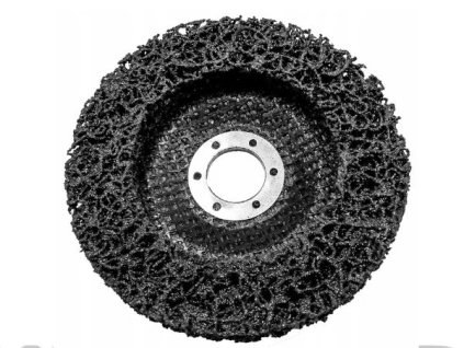 83910 1 83910 fleecovy brusny kotouc cerne vlasy 125mm