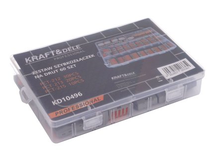 85071 245469 sada rychlospojek na drat 60 ks kd10496