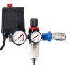 219140 7 olejovy kompresor tagred 3500w 100l 230v 2 valce separator