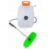 Elektrický akumulátorový postřikovač na záda 12V, 12L s XXL sadou trysk14