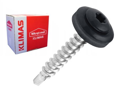 RAL 7016 4,8x35mm - 250ks - Vruty farmářské střešní TORX, farba: Antracitově šedá, WDD