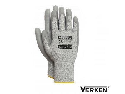 Rukavice Verken RAZER CUT C - velikost 10/XL
