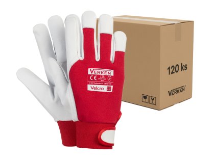 1 Kartón (120ks) - Rukavice Verken VELCRO - velikost 11/XXL