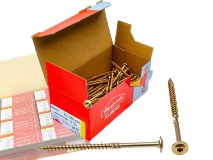 6321 6321 8 tx 6x100mm 1 karton 8x100 ks skrutky vruty do dreva s tanierovou hlavou wkcp