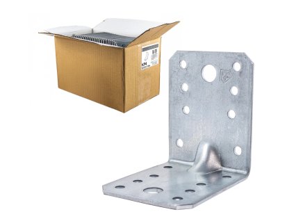 50ks - 70x70x55x2,5mm KP4 - Úhelník s prolisem