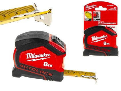 9821 7 8m zvinovaci meter autolock milwaukee sir 25mm