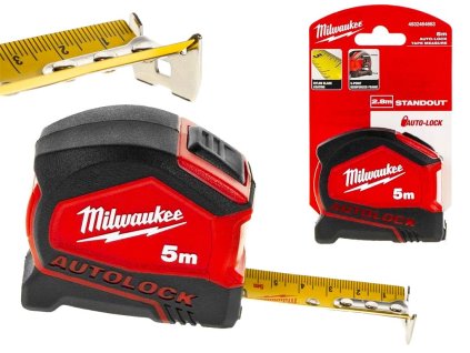 9824 5m zvinovaci meter autolock milwaukee sir 25mm