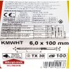 6426 4 tx 6x100mm 100 ks skrutky vruty do dreva so zapustenou hlavou