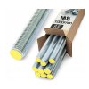 M8x1000mm (20ks) - 8.8 DIN 975 ZN - Závitová tyč