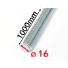 M16x1000mm, 4.8 DIN 975 ZN - 1ks - Závitová tyč