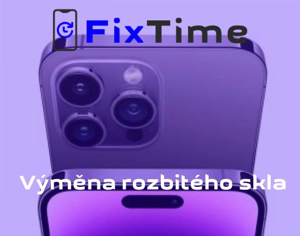 Výměna rozbitého skla displeje