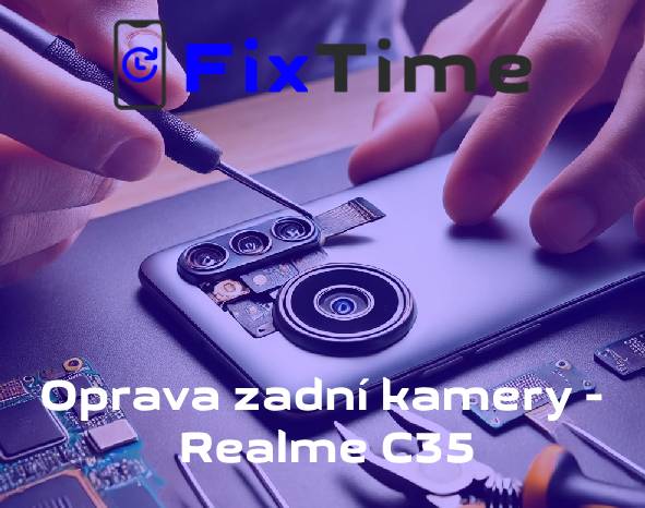 Oprava zadní kamery – Realme C35 ve FixTime