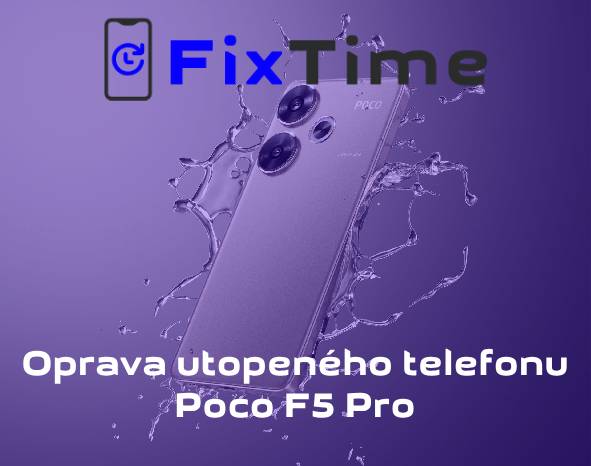 Oprava utopeného telefonu – Poco F5 Pro ve FixTime