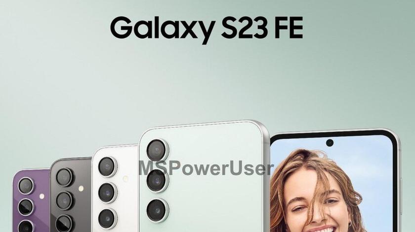 Samsung Galaxy S23 FE odhalen na oficiálním snímku ve čtyřech barvách