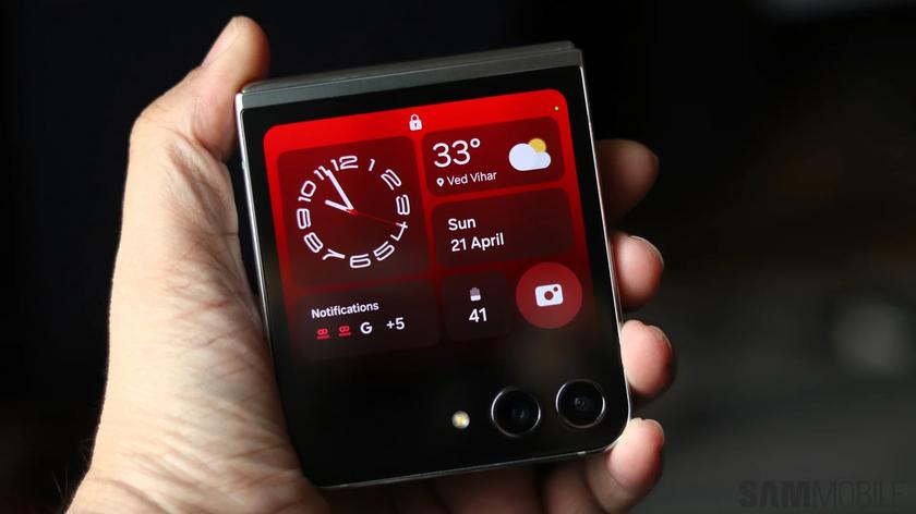 Samsung Galaxy Flip 6 podporuje tapety s umělou inteligencí na obou obrazovkách, na rozdíl od Flipu 5