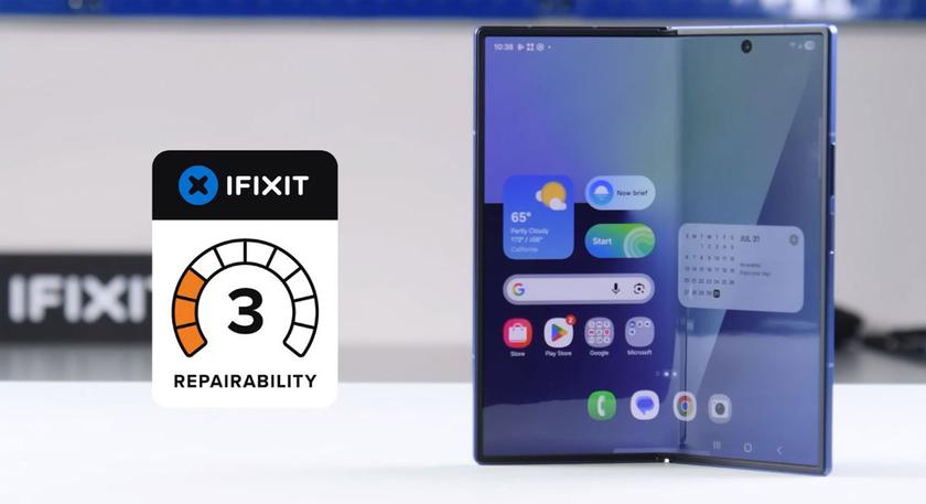iFixit: Samsung Galaxy Z Fold7 získal 3/10 za opravitelnost