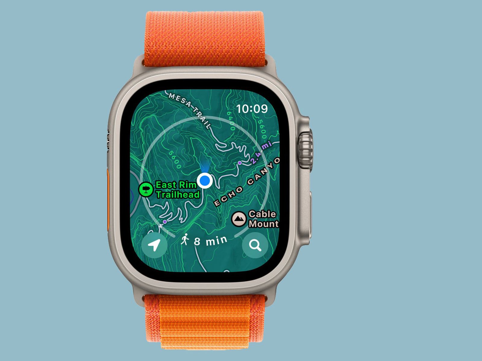 Topografické mapy Apple Watch by se mohly v iOS 18 rozšířit i na iPhone