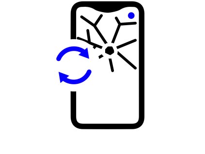 Výměna rozbitého skla – iPhone 5