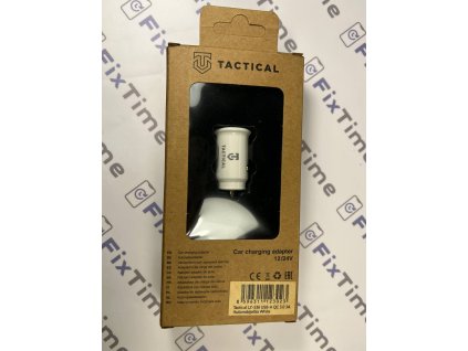 Tactical LZ-336 USB-A QC 3.0 3A Autonabíječka White