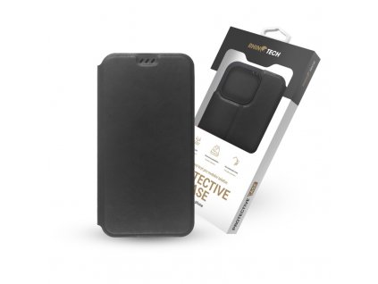 rhinotech flip pu leather case for iphone 14 pro black