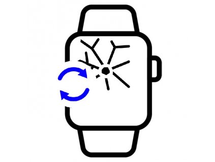 glass apple watch