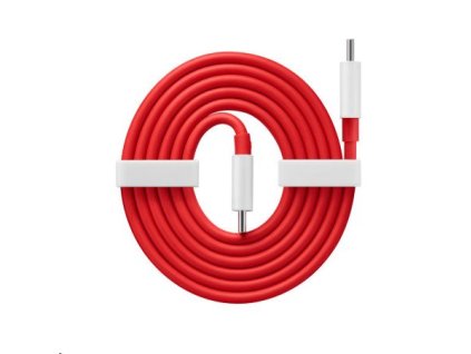 OnePlus Warp Charge USB C USB C Datový Kabel 1m Red 6921815612407