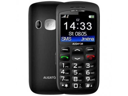 Mobilní telefon Aligator A690 Senior, Black, Použitý - Stav B