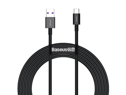 baseus superior series fast charging data cable usb to type c 66w 2m black