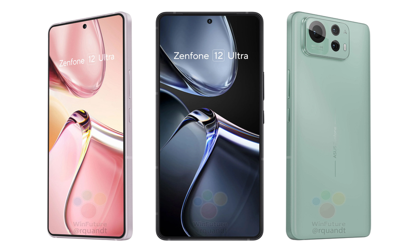 Únik odhalil oficiální rendery chystané vlajkové lodi Asus Zenfone 12 Ultra a všechny její specifikace