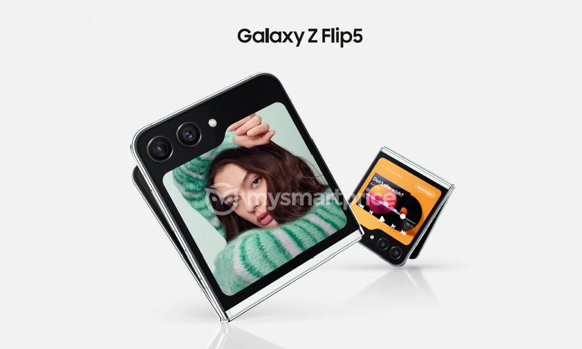 Po Galaxy Fold 5: na internetu se objevil první oficiální obrázek Galaxy Flip 5