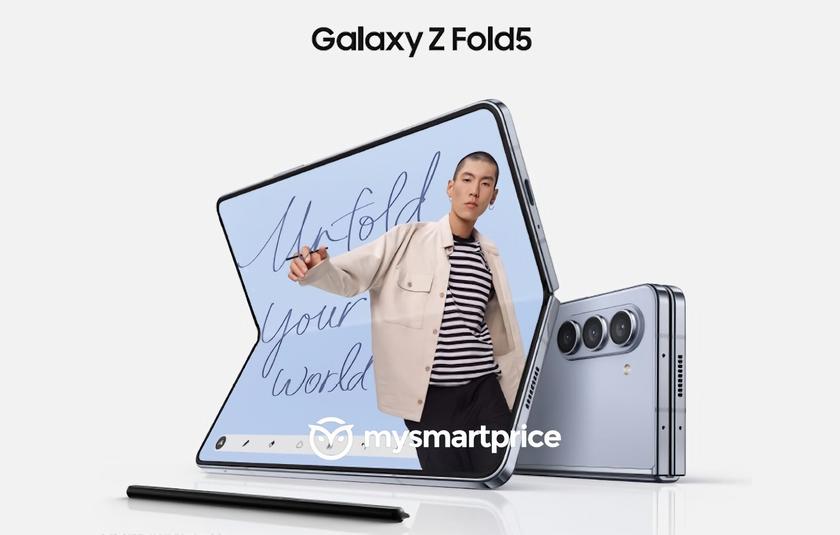 Minimální změna: na internetu se objevil první oficiální snímek smartphonu Samsung Galaxy Fold 5
