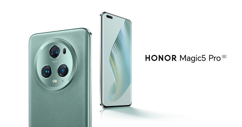 Honor Magic 5 Pro debutoval v Evropě: vlajková loď se 120Hz LTPO OLED displejem, čipem Snapdragon 8 Gen 2, ochranou IP68 a 50Mpx fotoaparátem