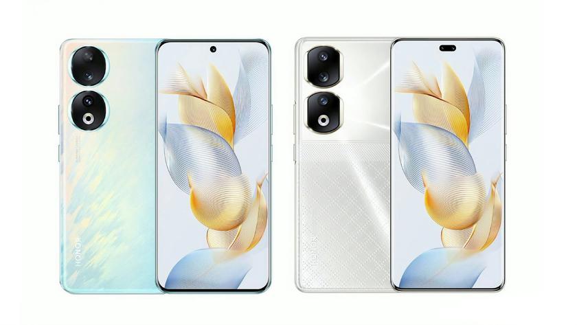 Insider ukazuje tiskové rendery smartphonů Honor 90 a Honor 90 Pro