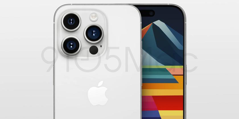 iPhone 15 Pro na nových renderech: titanový rámeček, větší fotoaparát, dotyková tlačítka a nová barva