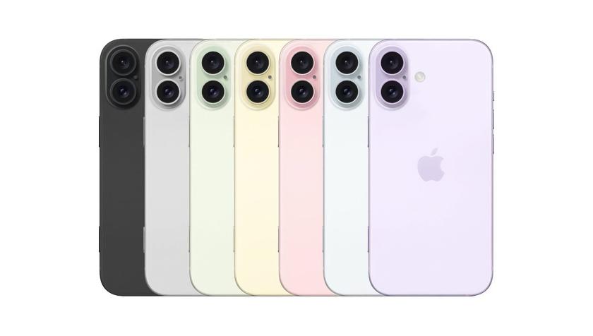 Insider: iPhone 16 Plus se bude prodávat v sedmi barvách