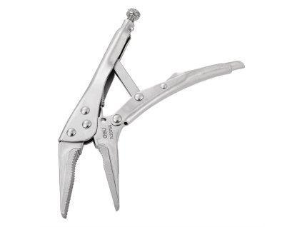 Kleště s dlouhým uzávěrem 9" Deli Tools EDL20015B (stříbrné)