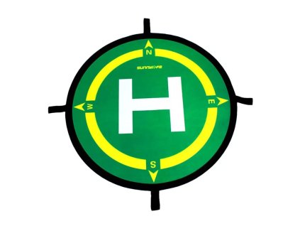 Přistávací podložka Sunnylife pro drony 50 cm geografické směry (DJI-TJP05)