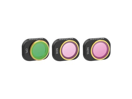 3 filtry pro objektiv CP, ND8, 16 Sunnylife pro DJI MINI 4 PRO