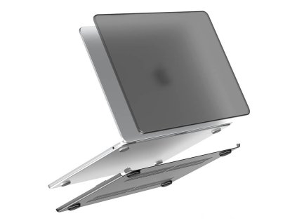 Pouzdro Lention s matným povrchem pro Macbook Air 15,3" (černé)