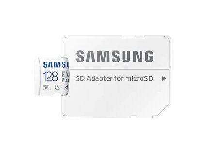 Memory card SAMSUNG MicroSD MB-MC128SA 128GB + adapter MB-MC128SA/EU