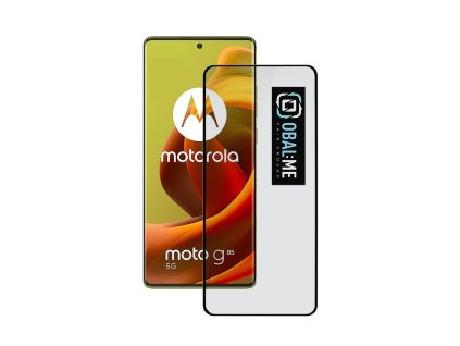 OBAL:ME 5D Tvrzené Sklo pro Motorola G85 Black