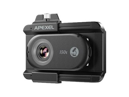 3x CPL objektiv / mikroskop pro smartphone Apexel APL-MS3IN1, 200x / 150x / 100x