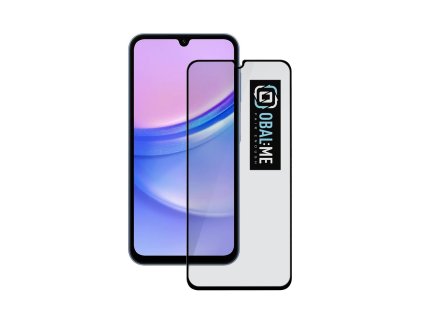 OBAL:ME 5D Tvrzené Sklo pro Samsung Galaxy A15 4G/5G Black