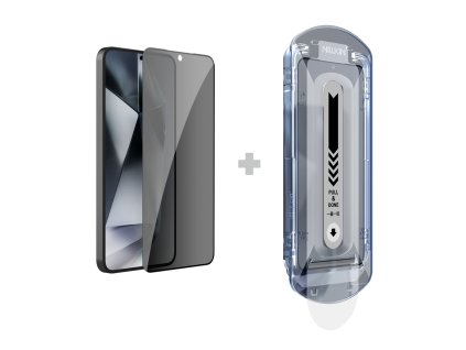 Nillkin Tvrzené Sklo 0.25mm Guardian 2.5D pro Samsung Galaxy S25+ Black (s aplikátorem)