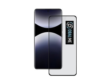 OBAL:ME 5D Tvrzené Sklo pro Xiaomi Redmi Note 14 Pro 4G/5G/Poco X7 5G Black